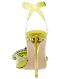 Steve Madden Valance Heel In Neon Lime -Myer Clothing Shop 965044630 5 720x928