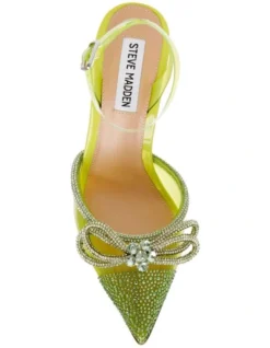 Steve Madden Valance Heel In Neon Lime -Myer Clothing Shop 965044630 6 720x928