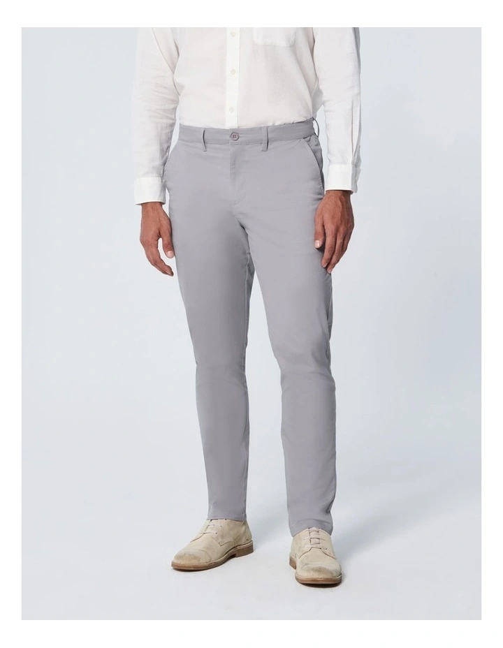 Advanced Chino Pants In Silver Grey 1 Advanced Chino Pants In Silver Grey