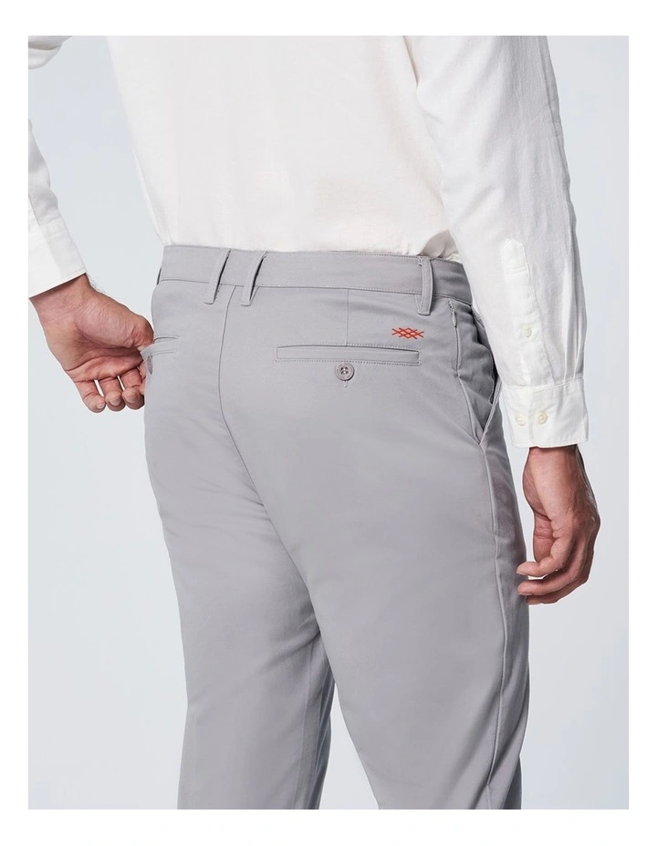 Advanced Chino Pants In Silver Grey 2 Advanced Chino Pants In Silver Grey - Image 2