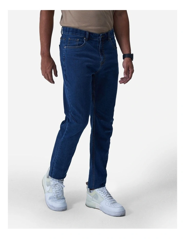 Air-Flex Jeans In Washed Blue 1 Air-Flex Jeans In Washed Blue