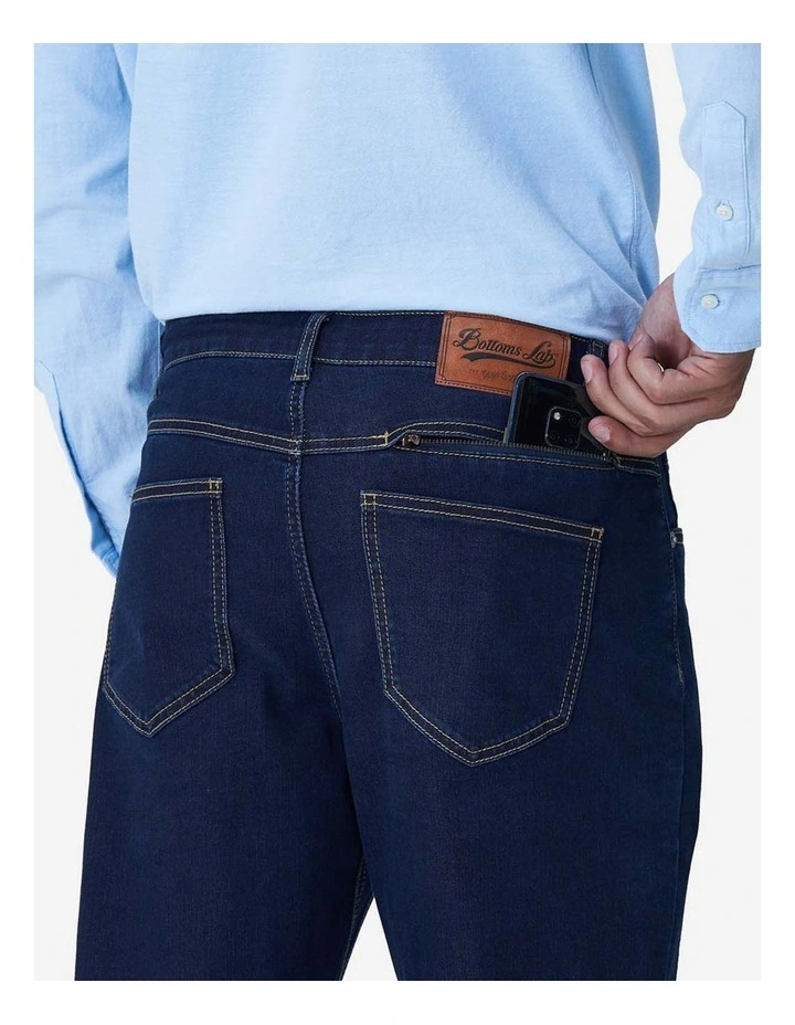 Air-Flex Jeans In Navy Blue 2 Air-Flex Jeans In Navy Blue - Image 2