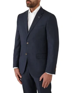 Cambridge Morse Modern Fit Jacket In Denim -Myer Clothing Shop 965242720 3 720x928