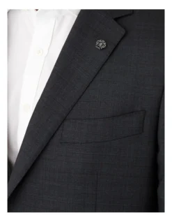 Cambridge Morse Modern Fit Jacket In Charcoal 8 Cambridge Morse Modern Fit Jacket In Charcoal -Myer Clothing Shop 965242900 4 720x928