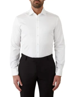 Giorgio Tailored Fit Shirt In White