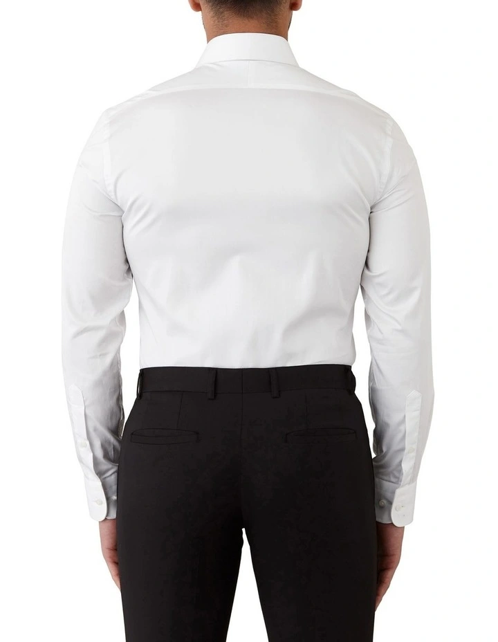 Giorgio Tailored Fit Shirt In White 2 Giorgio Tailored Fit Shirt In White - Image 2