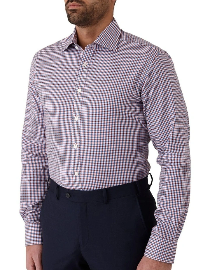 Giorgio Tailored Fit Shirt In Red 3 Giorgio Tailored Fit Shirt In Red - Image 3