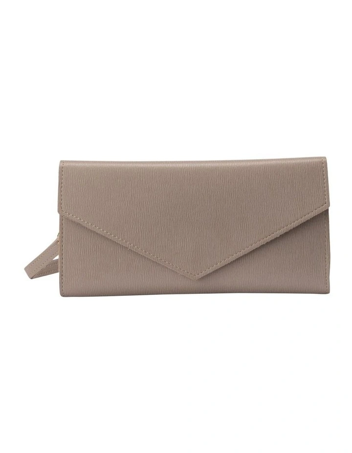 Mikaela Long Wallet In Beige 1 Mikaela Long Wallet In Beige