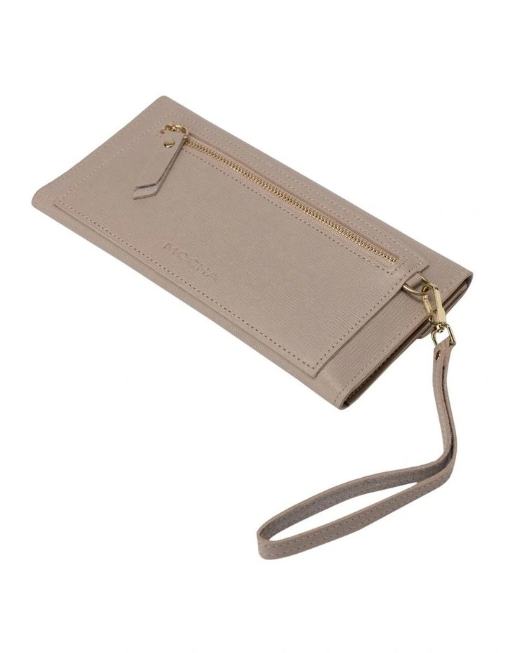 Mikaela Long Wallet In Beige 2 Mikaela Long Wallet In Beige - Image 2