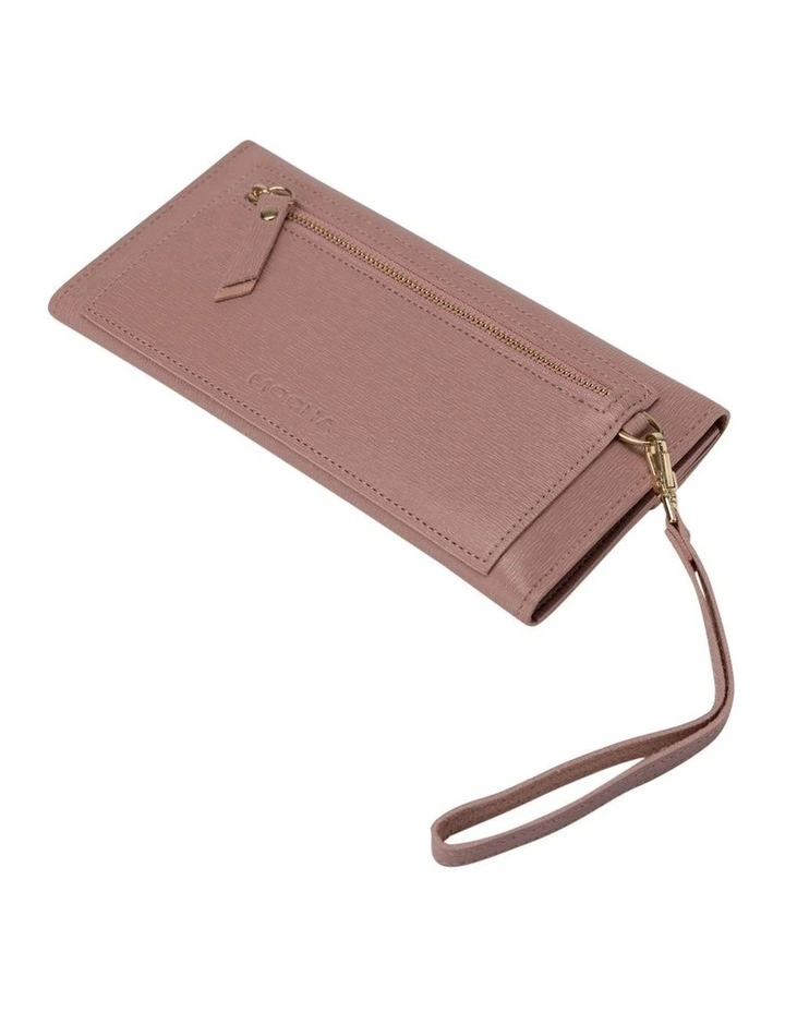 Mikaela Long Wallet In Pink 2 Mikaela Long Wallet In Pink - Image 2