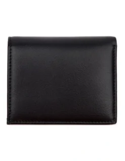 Broome Vegan Minimalist Unisex Wallet In Black