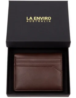 Broome Vegan Minimalist Unisex Wallet In Brown 13 Broome Vegan Minimalist Unisex Wallet In Brown -Myer Clothing Shop 965352610 7 720x928