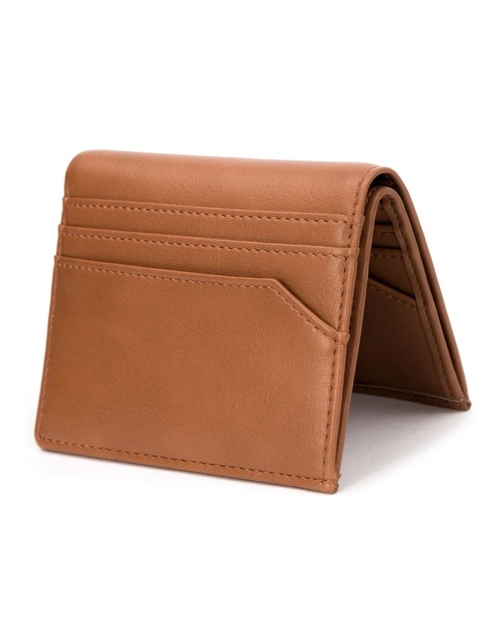 Broome Vegan Minimalist Unisex Wallet In Tan 5 Broome Vegan Minimalist Unisex Wallet In Tan - Image 5