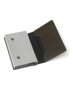 Leura Minimalist Unisex Vegan Leather Coin Pocket Wallet In Olive 10 Leura Minimalist Unisex Vegan Leather Coin Pocket Wallet In Olive -Myer Clothing Shop 965353690 4 720x928