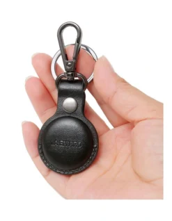 Tilba Airtag Vegan Leather Keyring 2 Pack In Black -Myer Clothing Shop 965354050 4 720x928