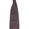 Cambridge Micro Foulard Silk Tie In Pink