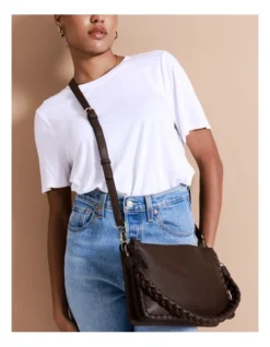 Austin Shoulder Bag In Chocolate -Myer Clothing Shop 965449450 4 2 720x928