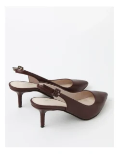 Basque Talani Heeled Shoes In Wine -Myer Clothing Shop 965580670 4 720x928