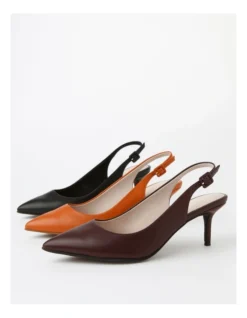 Basque Talani Heeled Shoes In Wine -Myer Clothing Shop 965580670 6 720x928