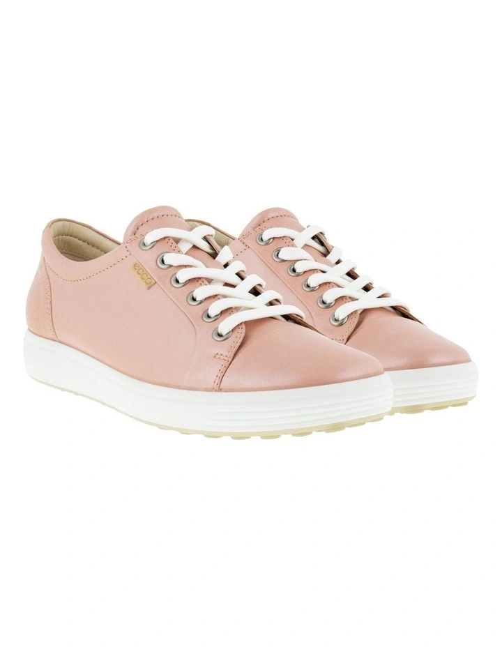 ECCO Soft 7 Sneaker In Pink 4 ECCO Soft 7 Sneaker In Pink - Image 4