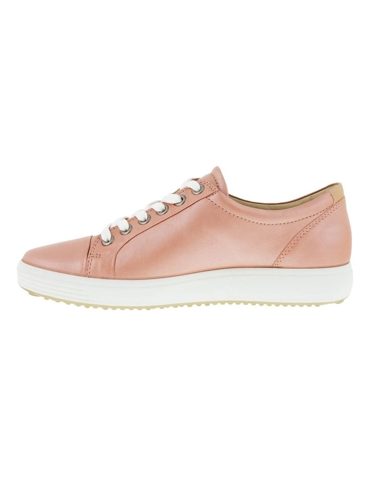ECCO Soft 7 Sneaker In Pink 5 ECCO Soft 7 Sneaker In Pink - Image 5