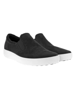 ECCO Soft 7 Sneaker In Black -Myer Clothing Shop 965622250 5 720x928