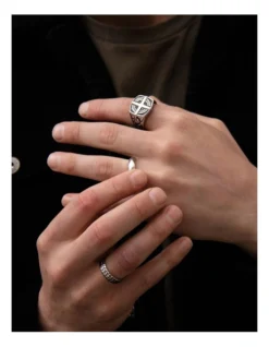 Dexter Ring In Silver -Myer Clothing Shop 965665900 3 720x928