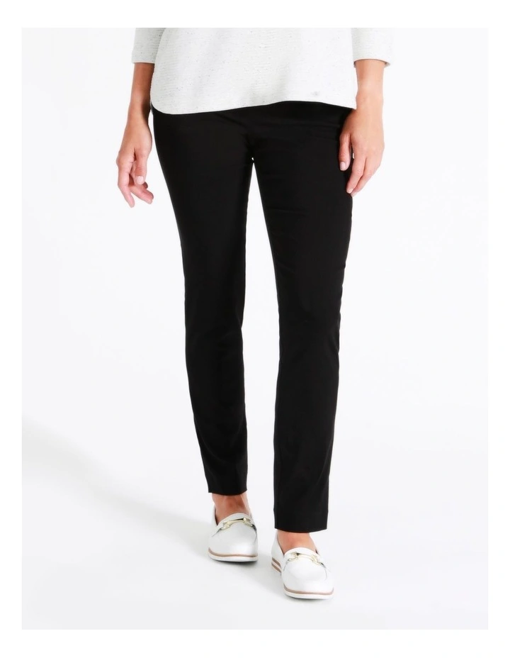 Regatta Wardrobe Staple Slim Pant In Black 2 Regatta Wardrobe Staple Slim Pant In Black - Image 2
