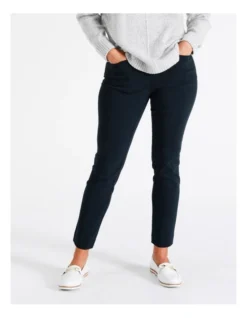 Regatta Wardrobe Staple Slim Pant In Navy -Myer Clothing Shop 965765350 4 720x928