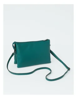 Multi Gusset Crossbody Bag In Teal -Myer Clothing Shop 965776510 5 720x928