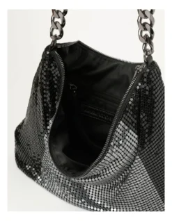 Addison Hobo Bag In Black -Myer Clothing Shop 965777770 4 720x928