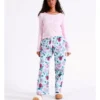 SOHO Flannelette Pyjama Pant In Mint Floral