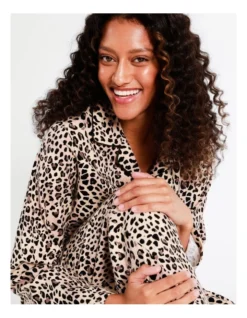 SOHO Flannelette Pyjama Set In Leopard Print 10 SOHO Flannelette Pyjama Set In Leopard Print -Myer Clothing Shop 966003940 4 720x928