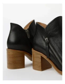 Sawyer Boot In Black Leather -Myer Clothing Shop 966026710 3 720x928
