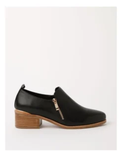 Optimal Flat Shoes In Black Leather