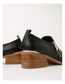 Optimal Flat Shoes In Black Leather -Myer Clothing Shop 966027610 3 720x928