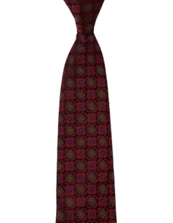Foulard Silk Tie In Red