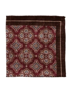 Spada Silk Pochette In Brown