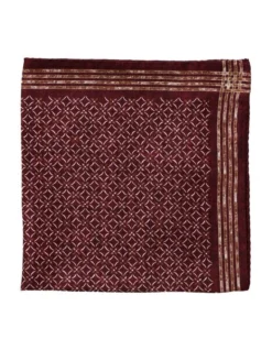 Foulard Silk Pochette In Red