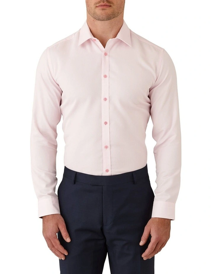 Gibson Flame Slim Fit Shirt In Pink 1 Gibson Flame Slim Fit Shirt In Pink