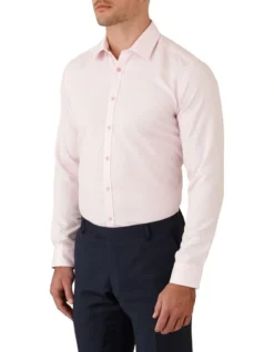 Gibson Flame Slim Fit Shirt In Pink 6 Gibson Flame Slim Fit Shirt In Pink -Myer Clothing Shop 966072970 966060910 3 720x928