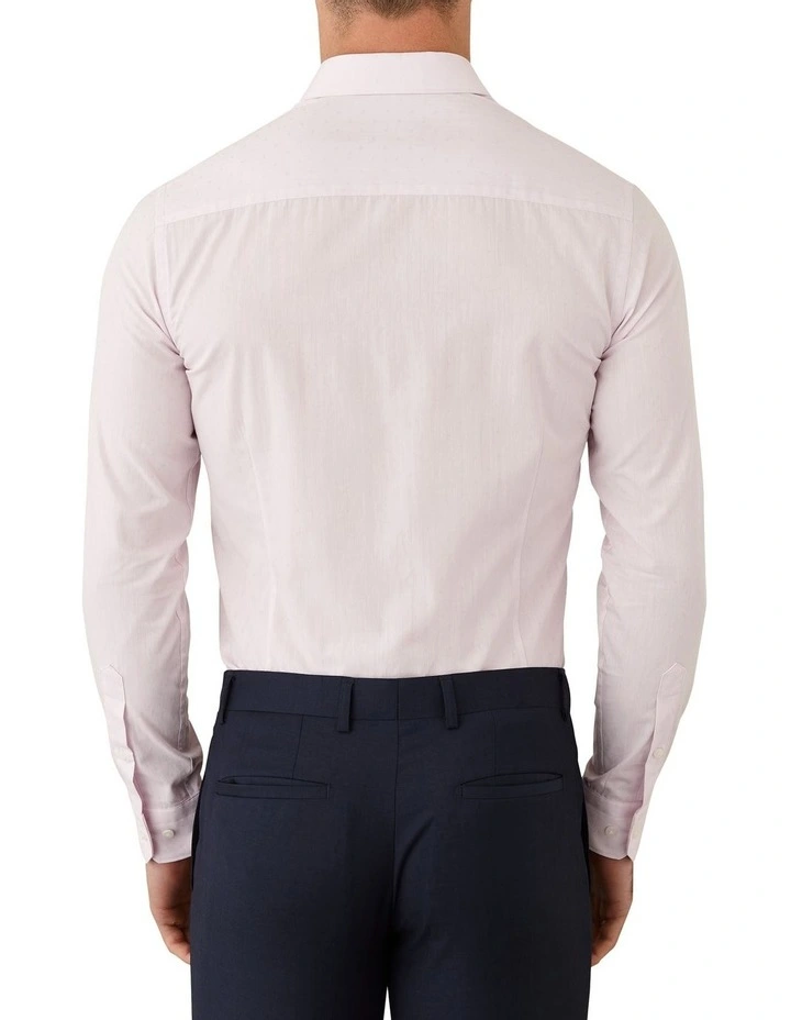 Gibson Flame Slim Fit Shirt In Pink 2 Gibson Flame Slim Fit Shirt In Pink - Image 2