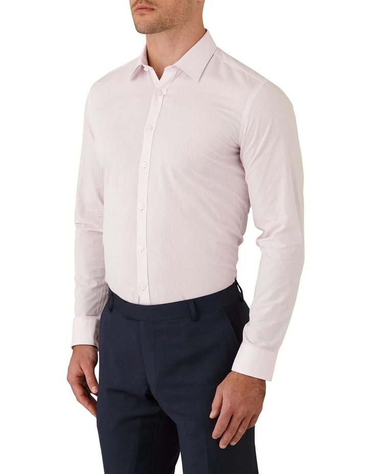 Gibson Flame Slim Fit Shirt In Pink 3 Gibson Flame Slim Fit Shirt In Pink - Image 3