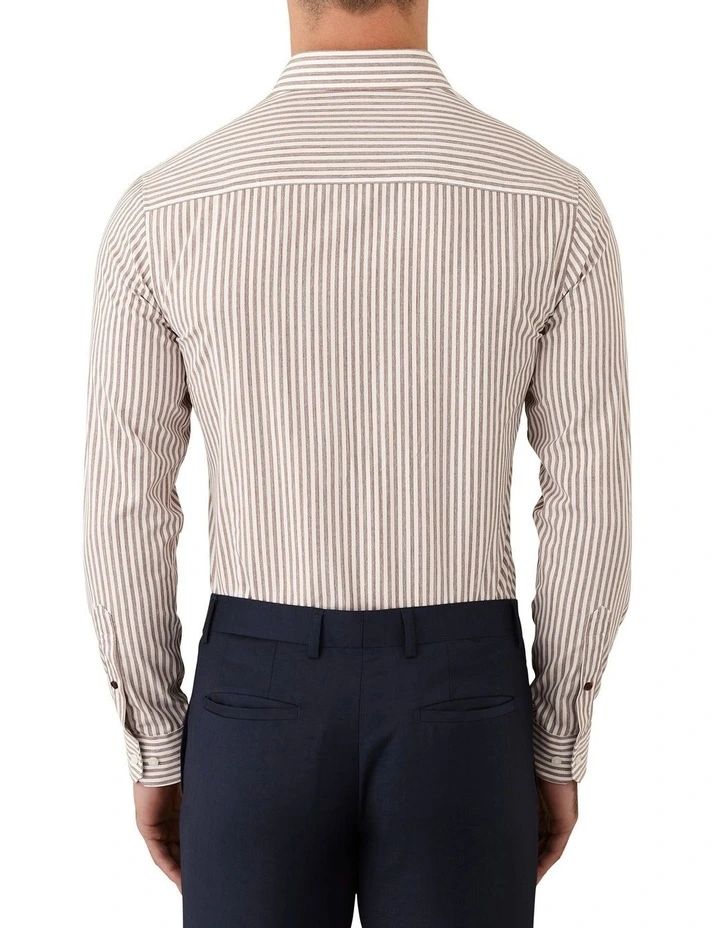 Gibson Motion Slim Fit Shirt In Brown 2 Gibson Motion Slim Fit Shirt In Brown - Image 2