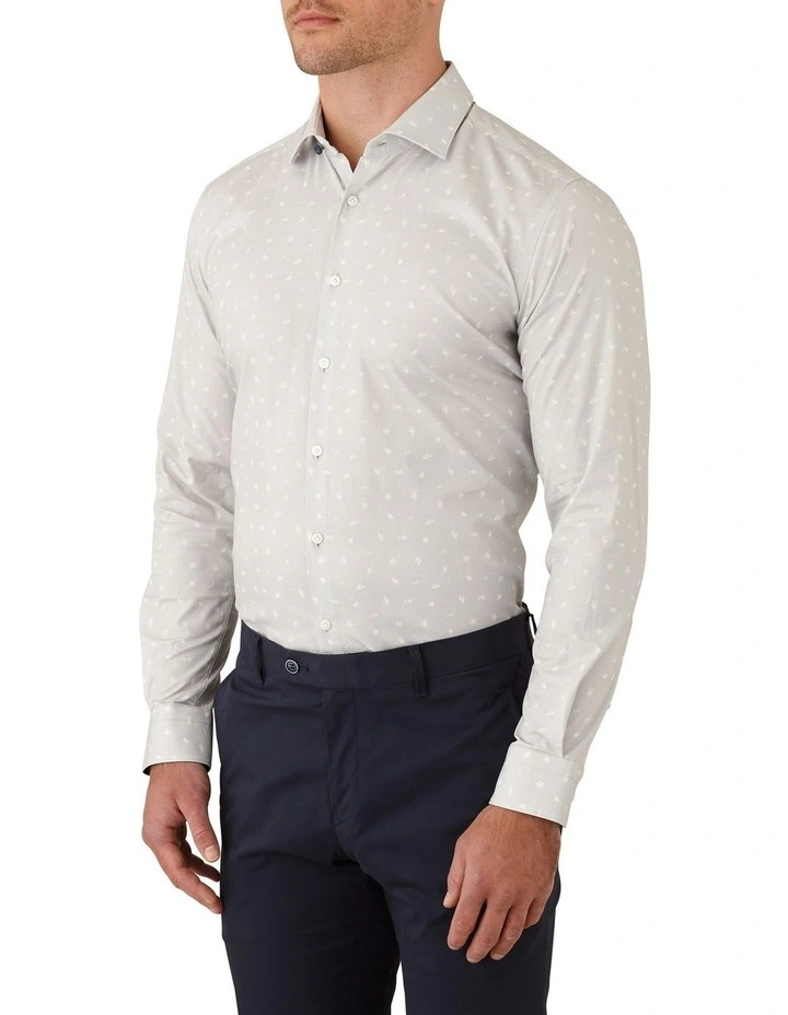 Gibson Motion Slim Fit Shirt In Blue 3 Gibson Motion Slim Fit Shirt In Blue - Image 3