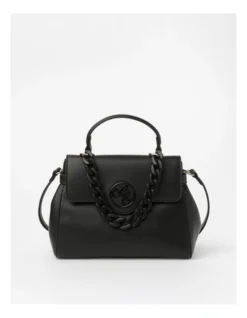 Embrace Satchel Bag In Black