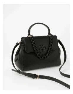 Embrace Satchel Bag In Black -Myer Clothing Shop 966079270 3 1 720x928