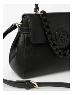 Embrace Satchel Bag In Black -Myer Clothing Shop 966079270 6 720x928
