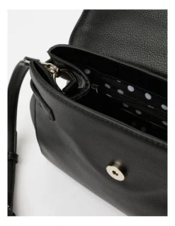 Embrace Satchel Bag In Black -Myer Clothing Shop 966079270 7 720x928