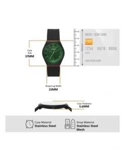 Skagen Grenen Analogue Watch In Black -Myer Clothing Shop 966101500 4 720x928